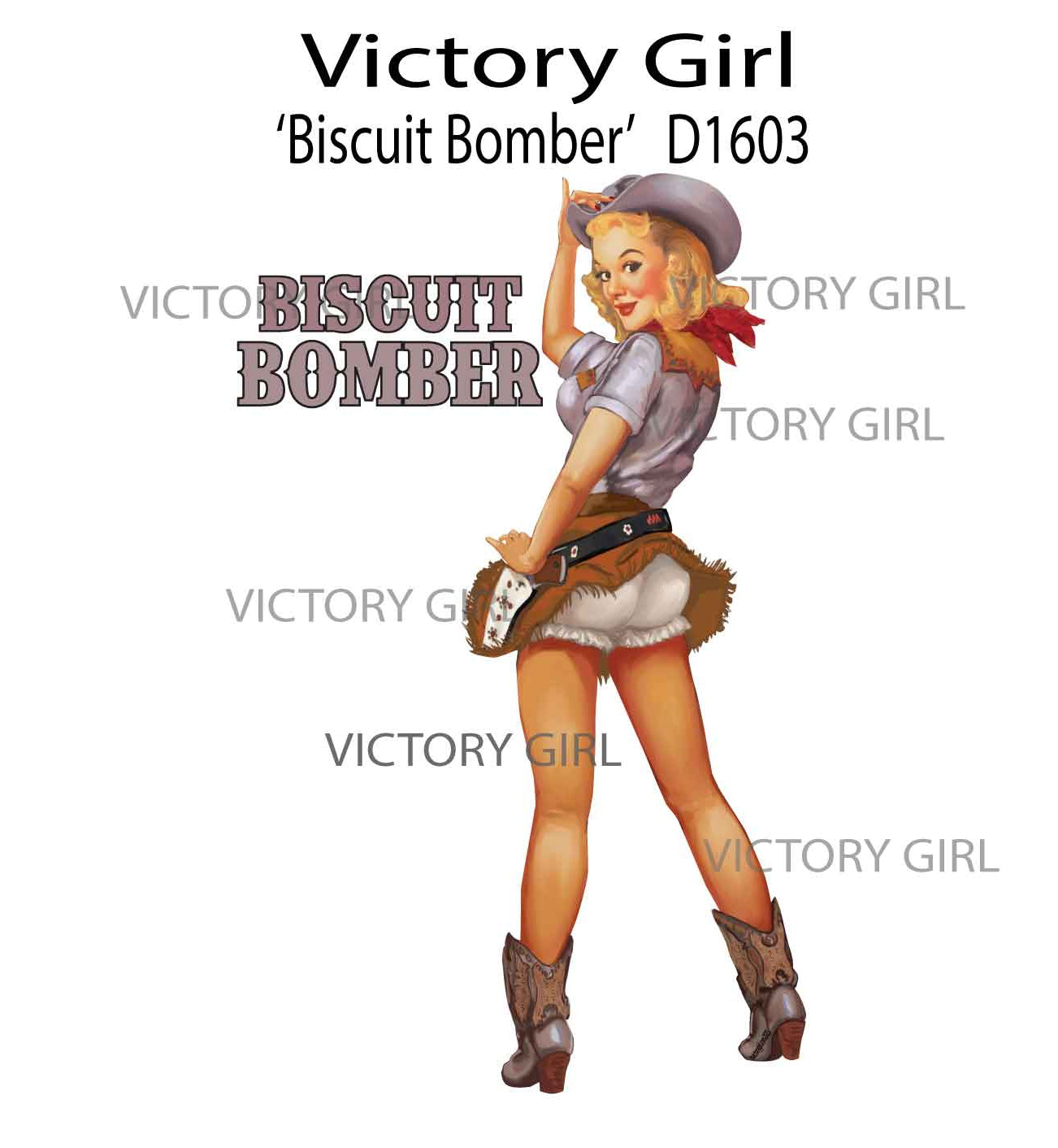 Biscuit Bomber Vinyl Sticker Decal