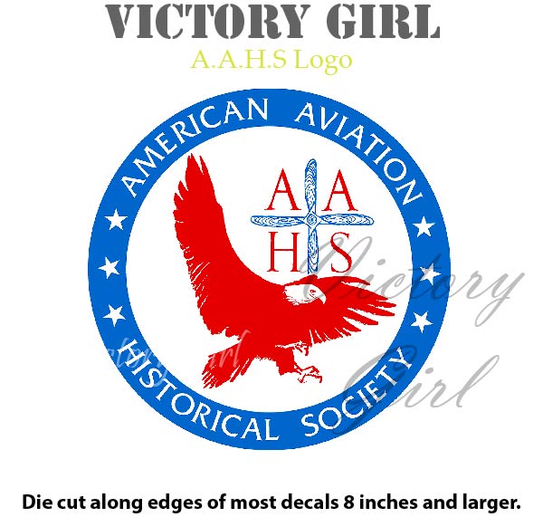 American Aviation Historical Society Logo Vinyl Decal Sticker