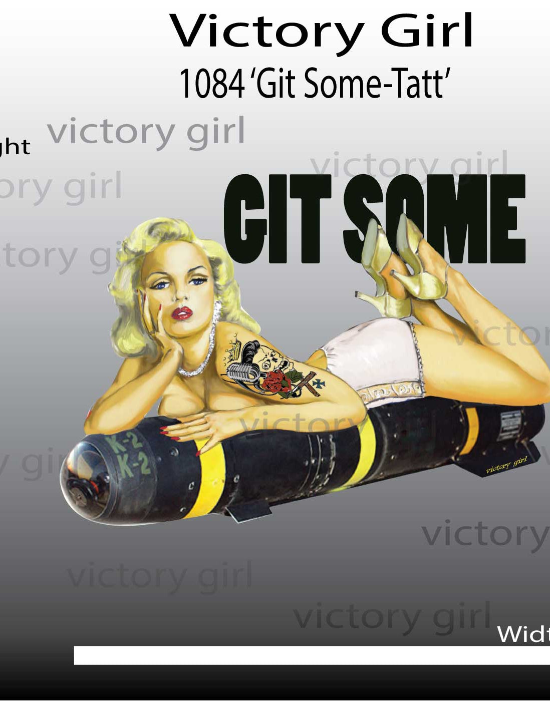 Git Some-TATT Vinyl Decal Sticker