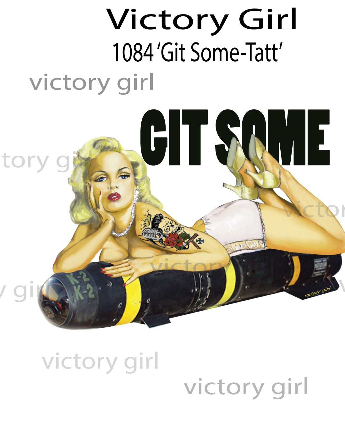 Git Some-TATT Vinyl Decal Sticker