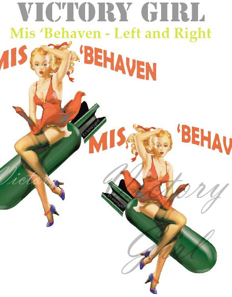 MisBehaven - with bomb Vinyl Decal Sticker