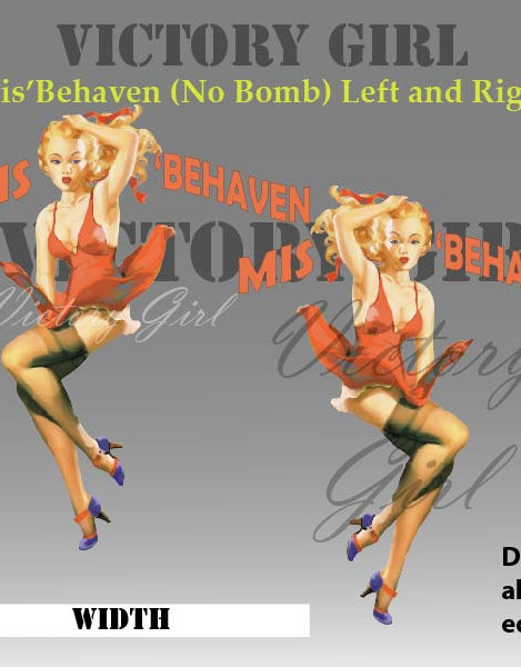 MisBehaven - No Bomb Vinyl Decal Sticker