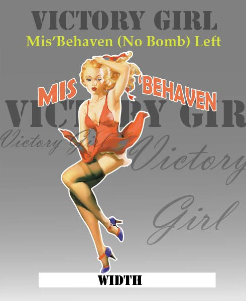 MisBehaven - No Bomb Vinyl Decal Sticker