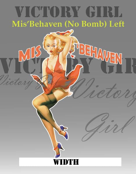 MisBehaven - No Bomb Vinyl Decal Sticker
