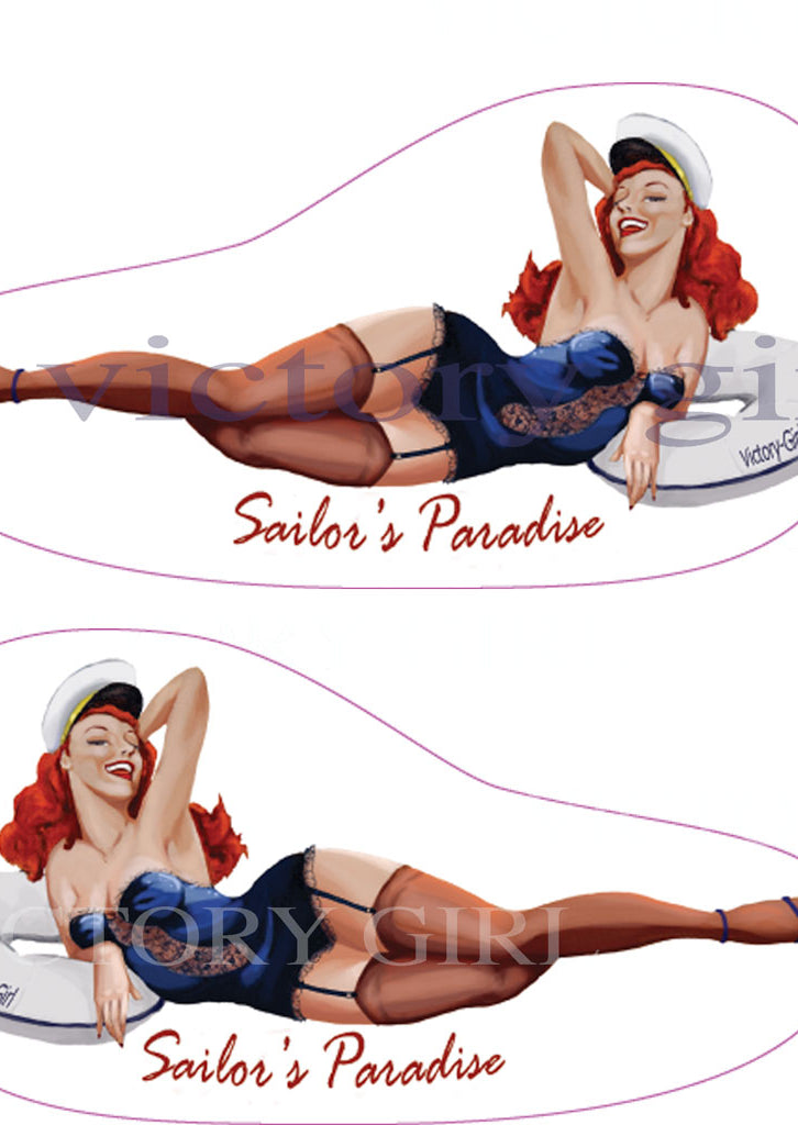 Sailor's Paradise Vinyl Decal Sticker