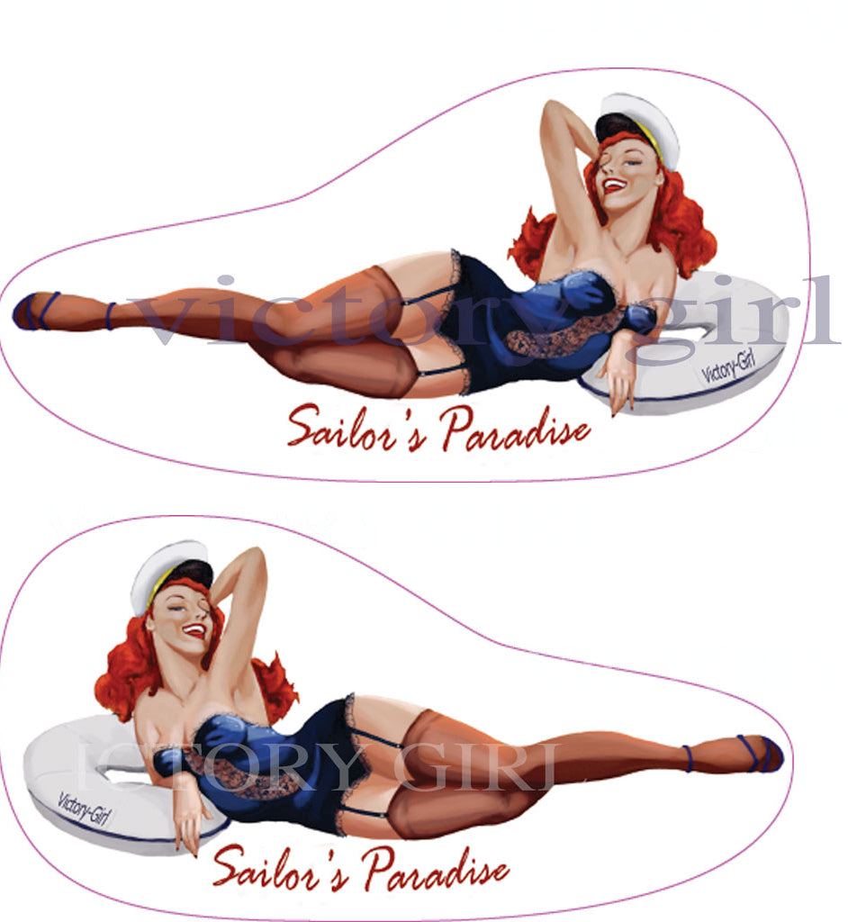 Sailor's Paradise Vinyl Decal Sticker