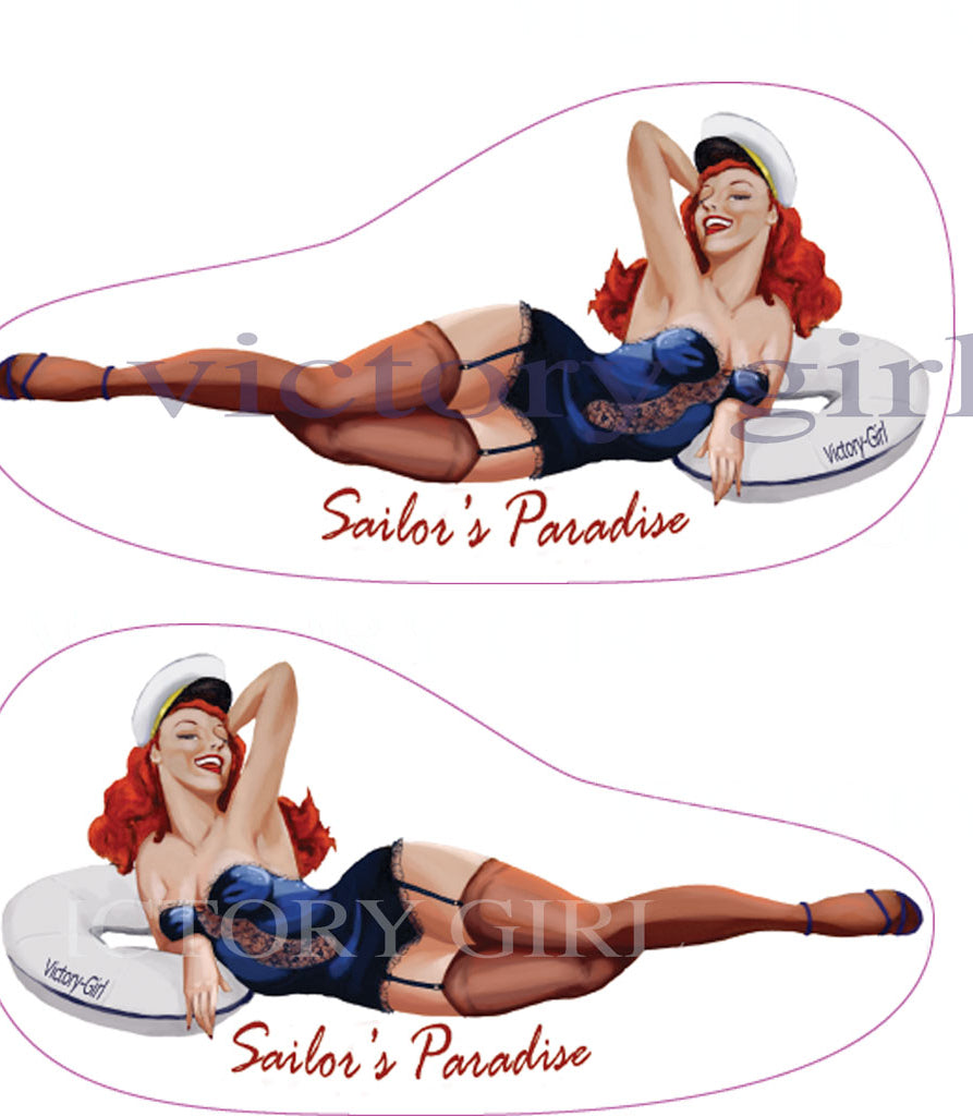 Sailor's Paradise Vinyl Decal Sticker
