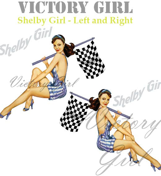 Shelby Girl Vinyl Decal Sticker