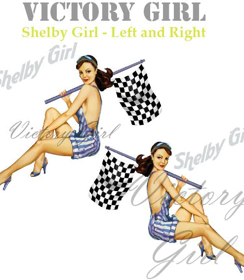 Shelby Girl Vinyl Decal Sticker