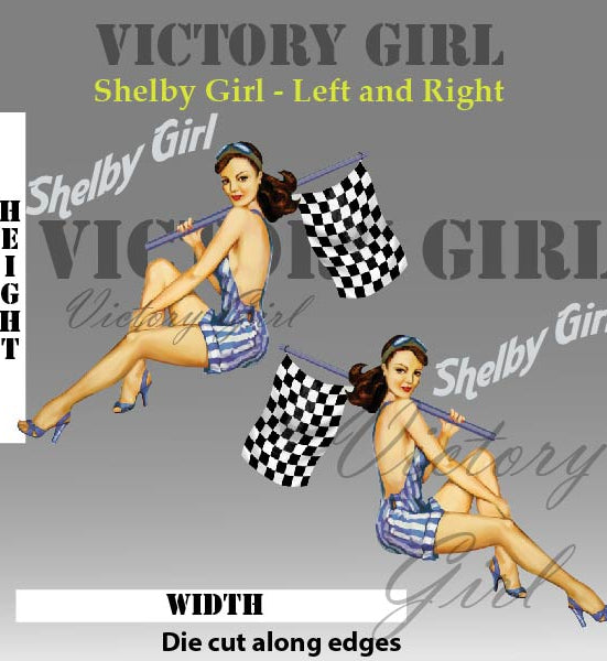 Shelby Girl Vinyl Decal Sticker