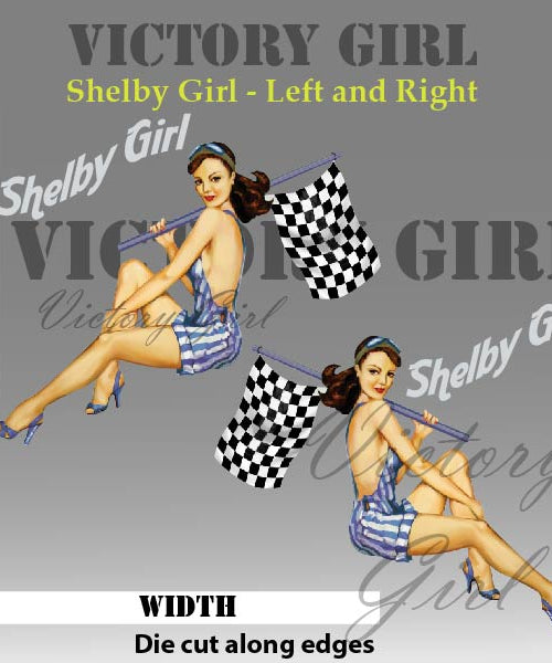 Shelby Girl Vinyl Decal Sticker