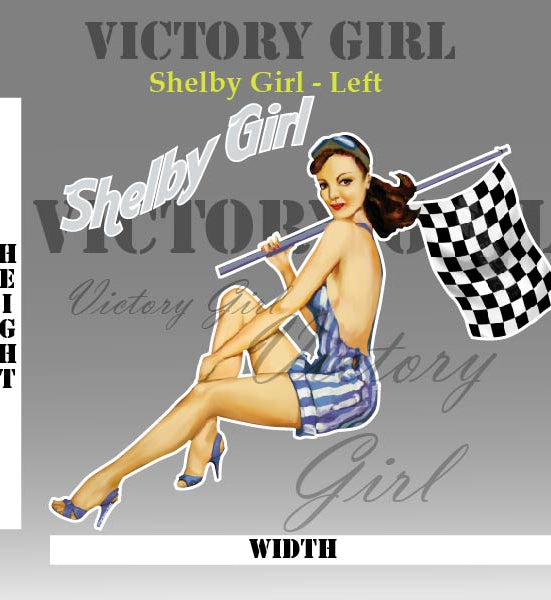 Shelby Girl Vinyl Decal Sticker