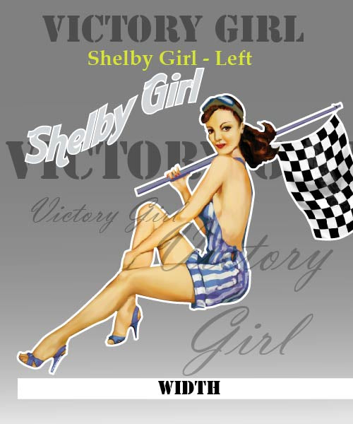 Shelby Girl Vinyl Decal Sticker