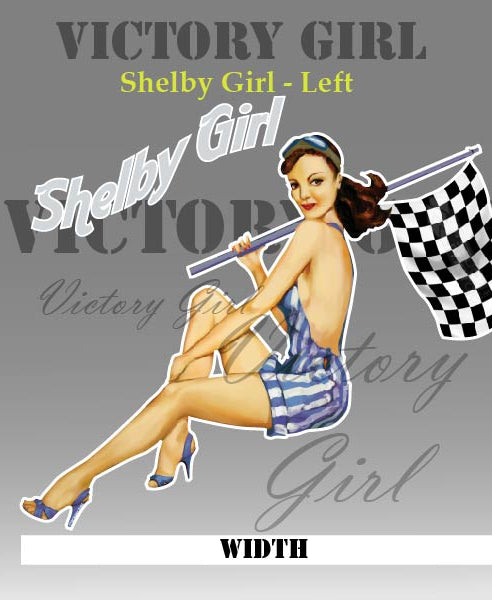 Shelby Girl Vinyl Decal Sticker