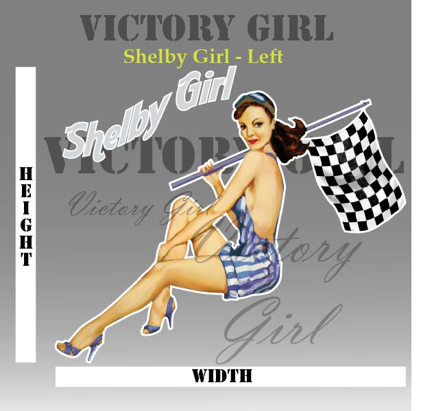 Shelby Girl Vinyl Decal Sticker