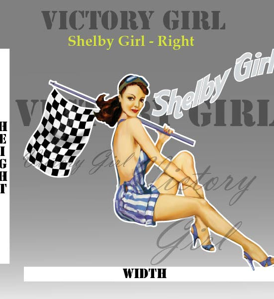 Shelby Girl Vinyl Decal Sticker