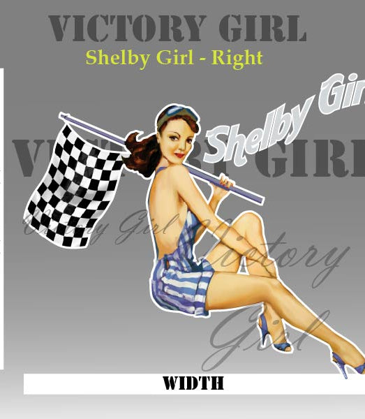 Shelby Girl Vinyl Decal Sticker