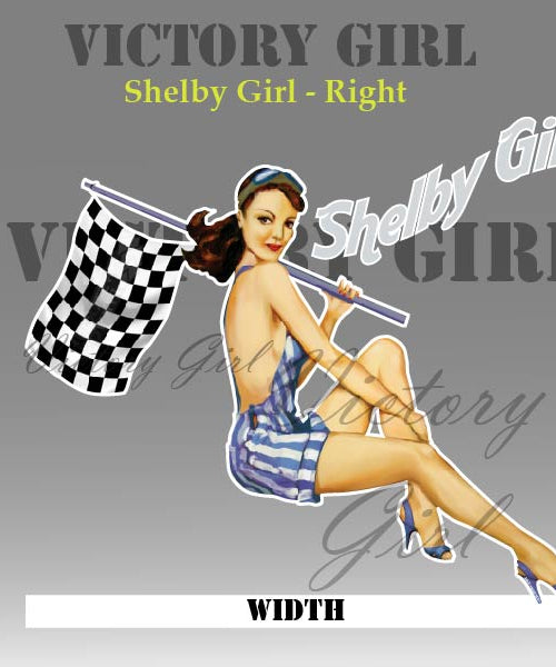 Shelby Girl Vinyl Decal Sticker