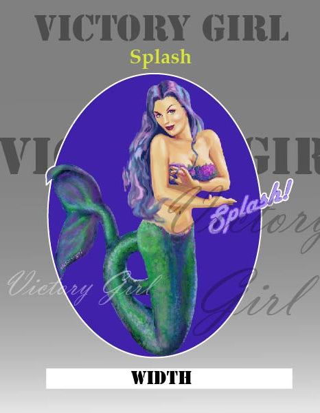 Splash Vinyl Decal Sticker