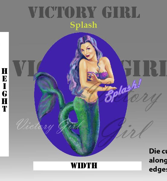 Splash Vinyl Decal Sticker