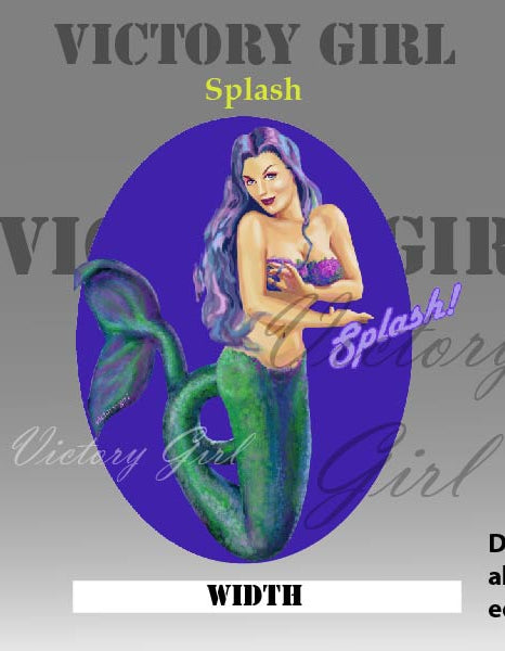 Splash Vinyl Decal Sticker