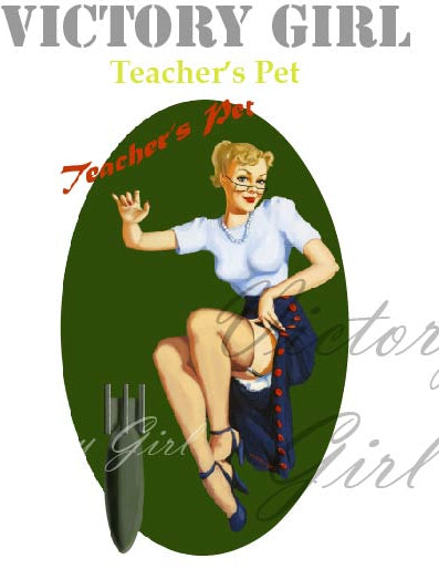 Teachers Pet Vinyl Decal Sticker