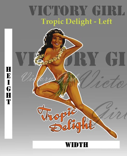Tropic Delight Vinyl Decal Sticker
