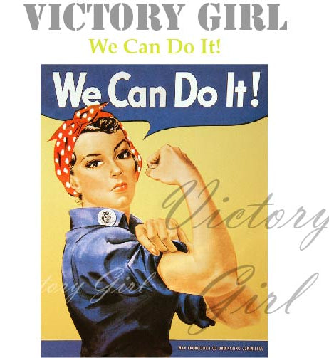We Can Do It Vinyl Decal Sticker
