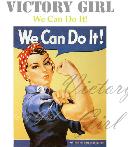 We Can Do It Vinyl Decal Sticker
