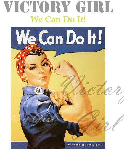 We Can Do It Vinyl Decal Sticker