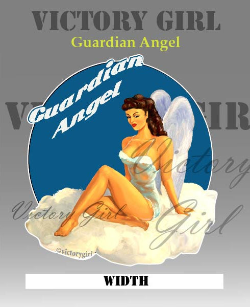 Guardian Angel Vinyl Decal Sticker