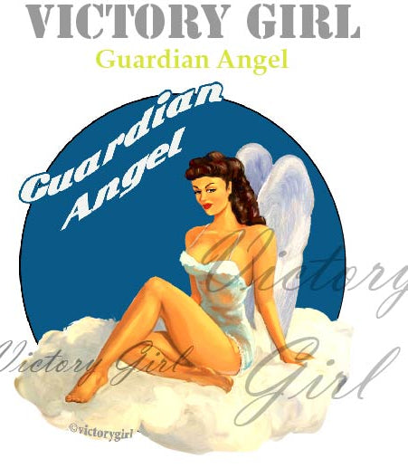 Guardian Angel Vinyl Decal Sticker