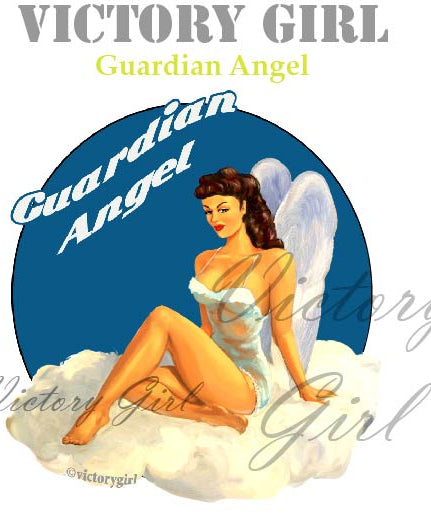 Guardian Angel Vinyl Decal Sticker