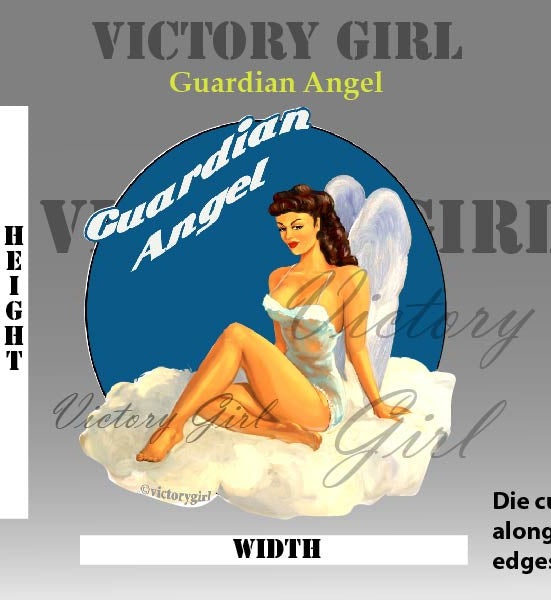 Guardian Angel Vinyl Decal Sticker