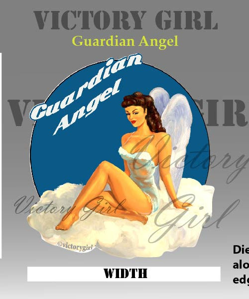 Guardian Angel Vinyl Decal Sticker