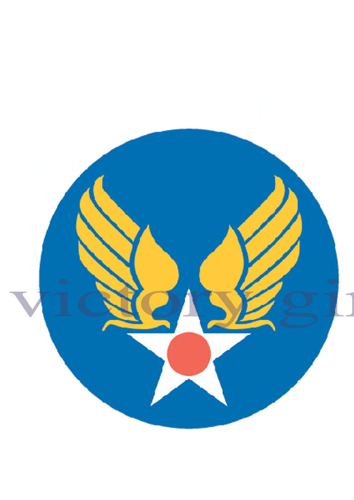 US Army Air Forces Insignia - Roundel Vinyl Decal Sticker