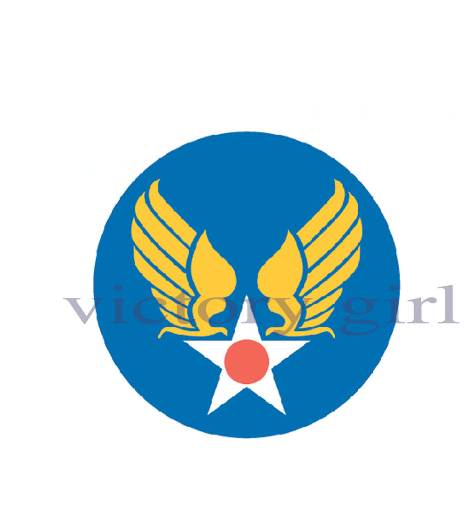 US Army Air Forces Insignia - Roundel Vinyl Decal Sticker