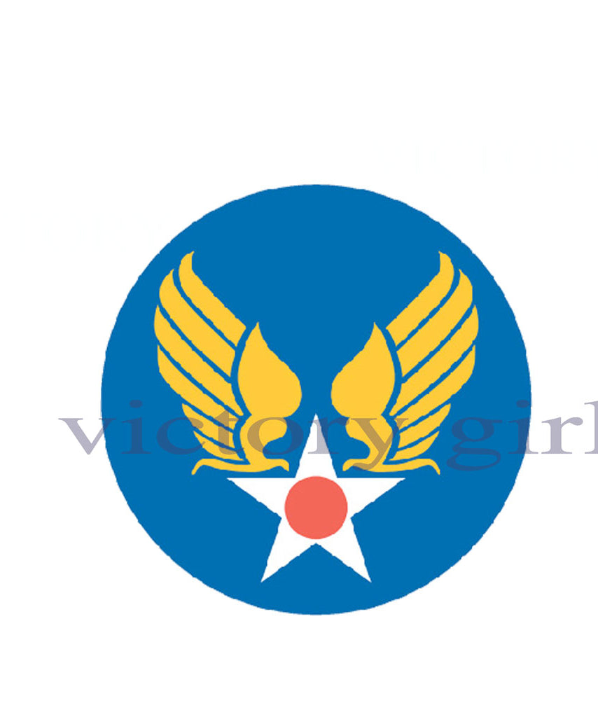 US Army Air Forces Insignia - Roundel Vinyl Decal Sticker