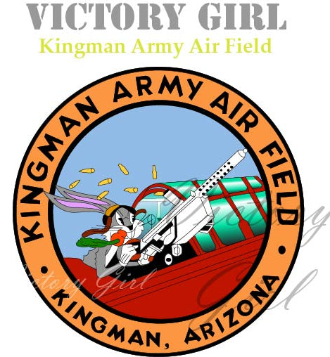 Kingman Army Air Field Insignia Vinyl Decal Sticker
