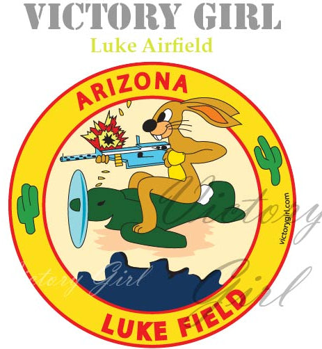 Luke Airfield Logo Vinyl Decal Sticker