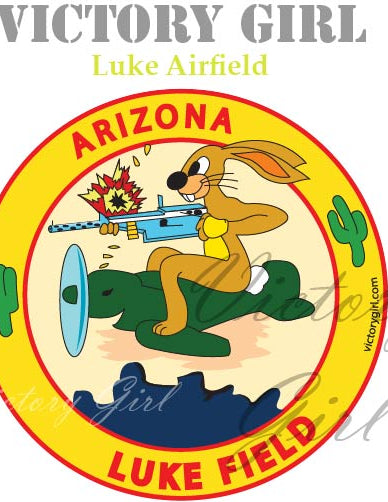Luke Airfield Logo Vinyl Decal Sticker