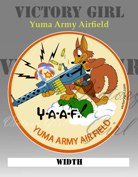 Yuma Airfield Insignia Vinyl Decal Sticker