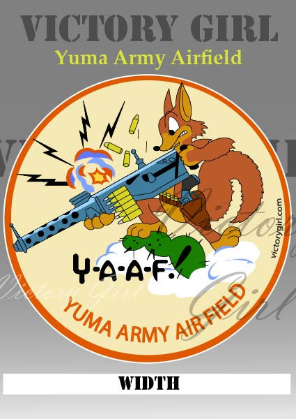 Yuma Airfield Insignia Vinyl Decal Sticker
