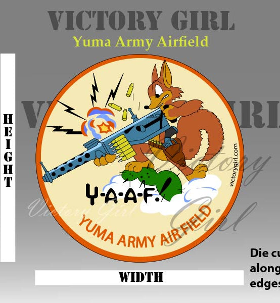 Yuma Airfield Insignia Vinyl Decal Sticker