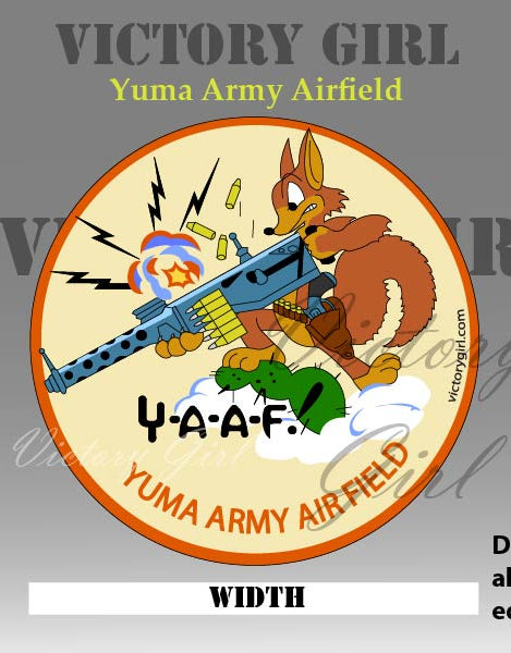 Yuma Airfield Insignia Vinyl Decal Sticker
