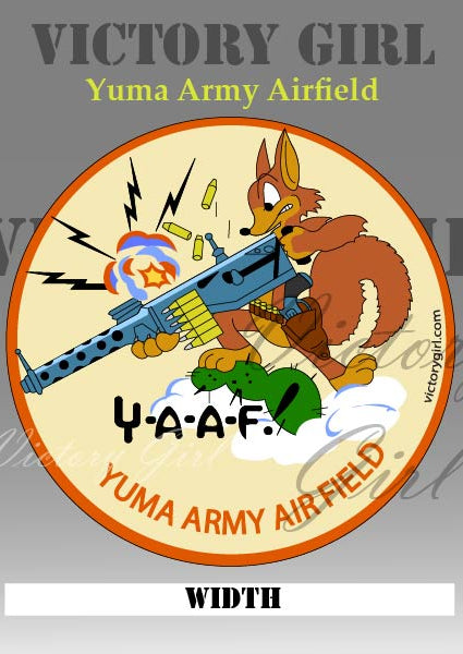 Yuma Airfield Insignia Vinyl Decal Sticker