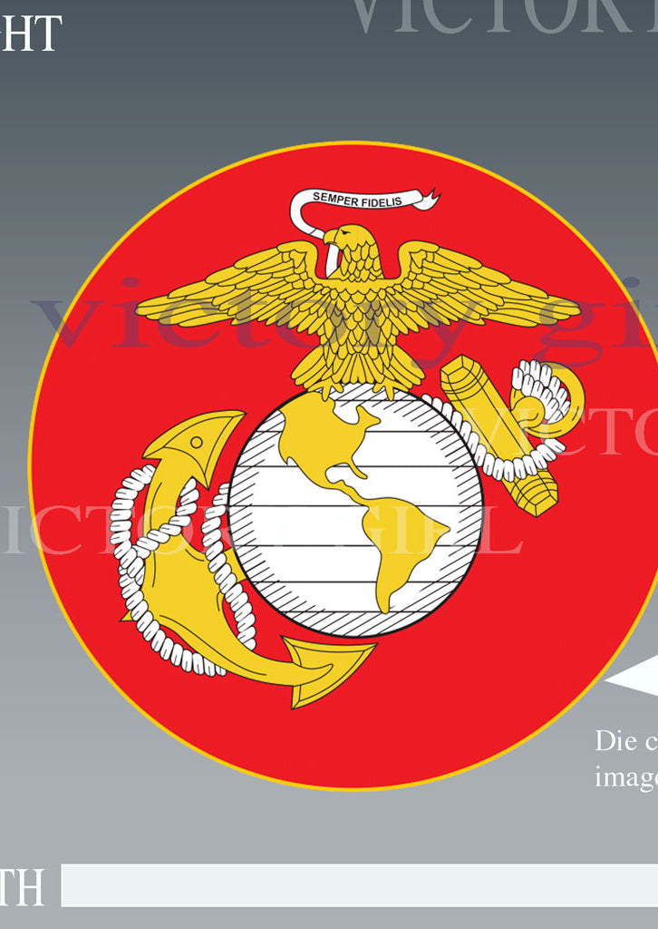 Marine Corps Seal Vinyl Decal Sticker