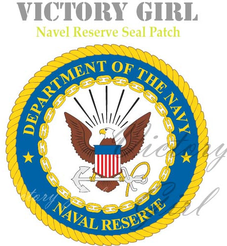 Naval Reserve Insignia Vinyl Decal Sticker
