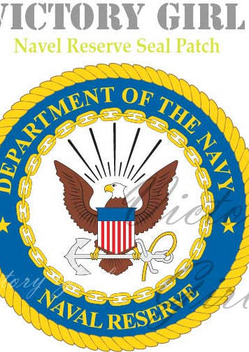 Naval Reserve Insignia Vinyl Decal Sticker