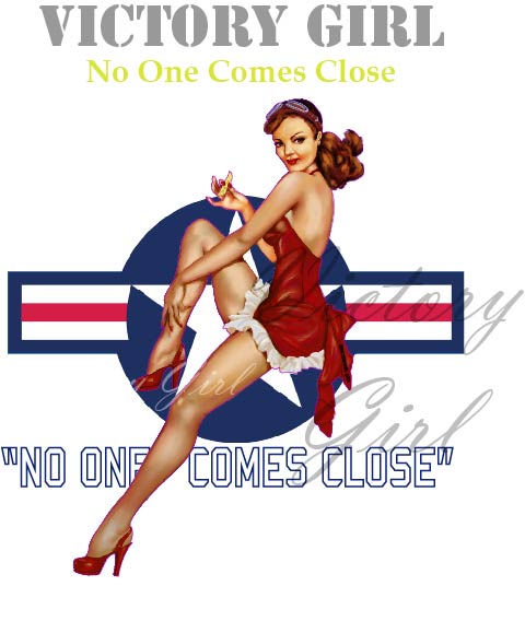 No One Comes Close Pinup Vinyl Decal Sticker